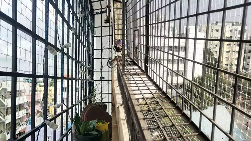 Grill Balcony Safety Nets